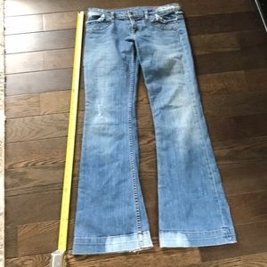 💥Express Denim Laboratory Low Rise Fit and Flare